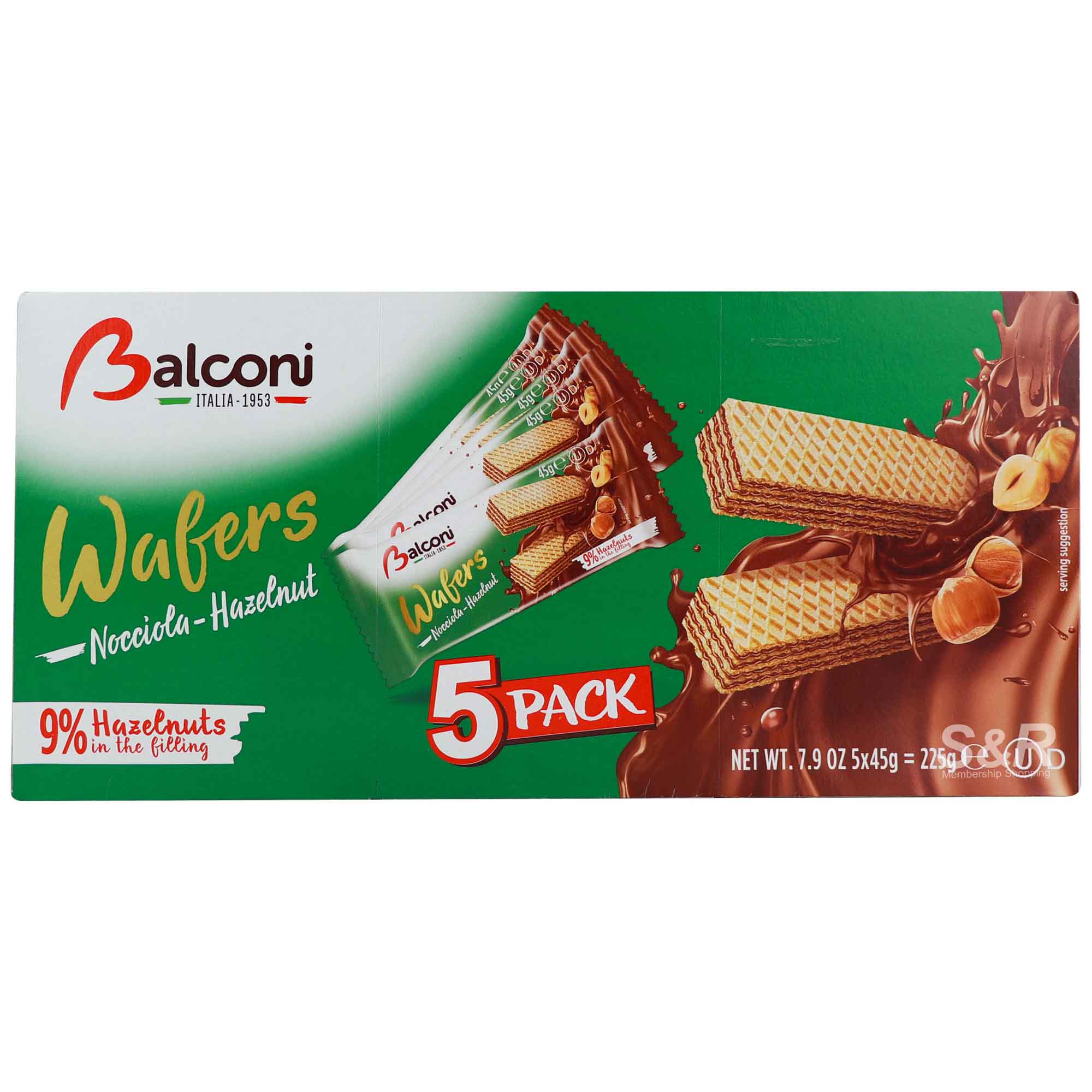 Balconi Hazelnut Wafer 5pcs Balconi Hazelnut Wafer 5pcs